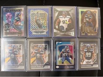 Seahawks Football Card Lot of 8 - Rookie JSN, K9, Murphy Rookie, Serial #