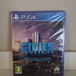 PS4 Gam- CITIES SKYLINES- New Sealed