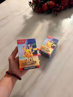 Pokemon 30th Anniversary Celebration booster bundle