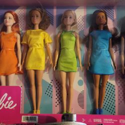 Barbie Dolls 6pk.