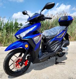NEW Zinger 200cc 4 Stroke EFI Scooter - Blue