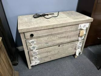 Three-Drawer Cabinet，$380