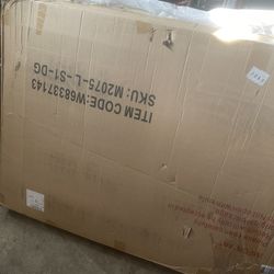 Anysun Sectional Convertible Sofa Bed with Left Chaise and Pillows - L-shaped Corner Sofa Couch - Modern Living Room Furniture Set - Dark Gray