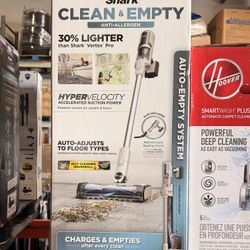 Shark Clean & Empty Cordless Vacuum With Auto Empty System Brand New In Box 