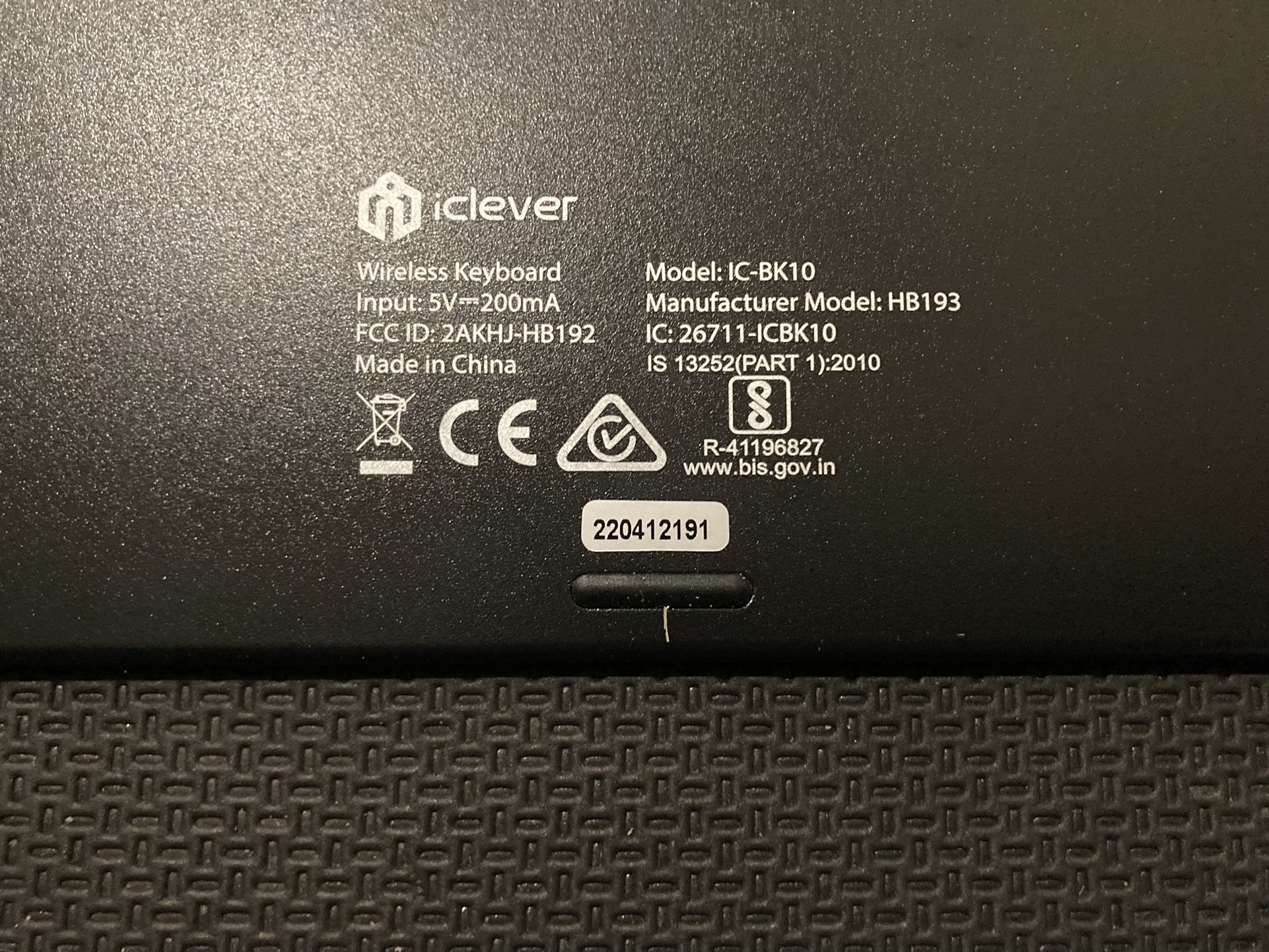 Iclever Bluetooth Keyboard