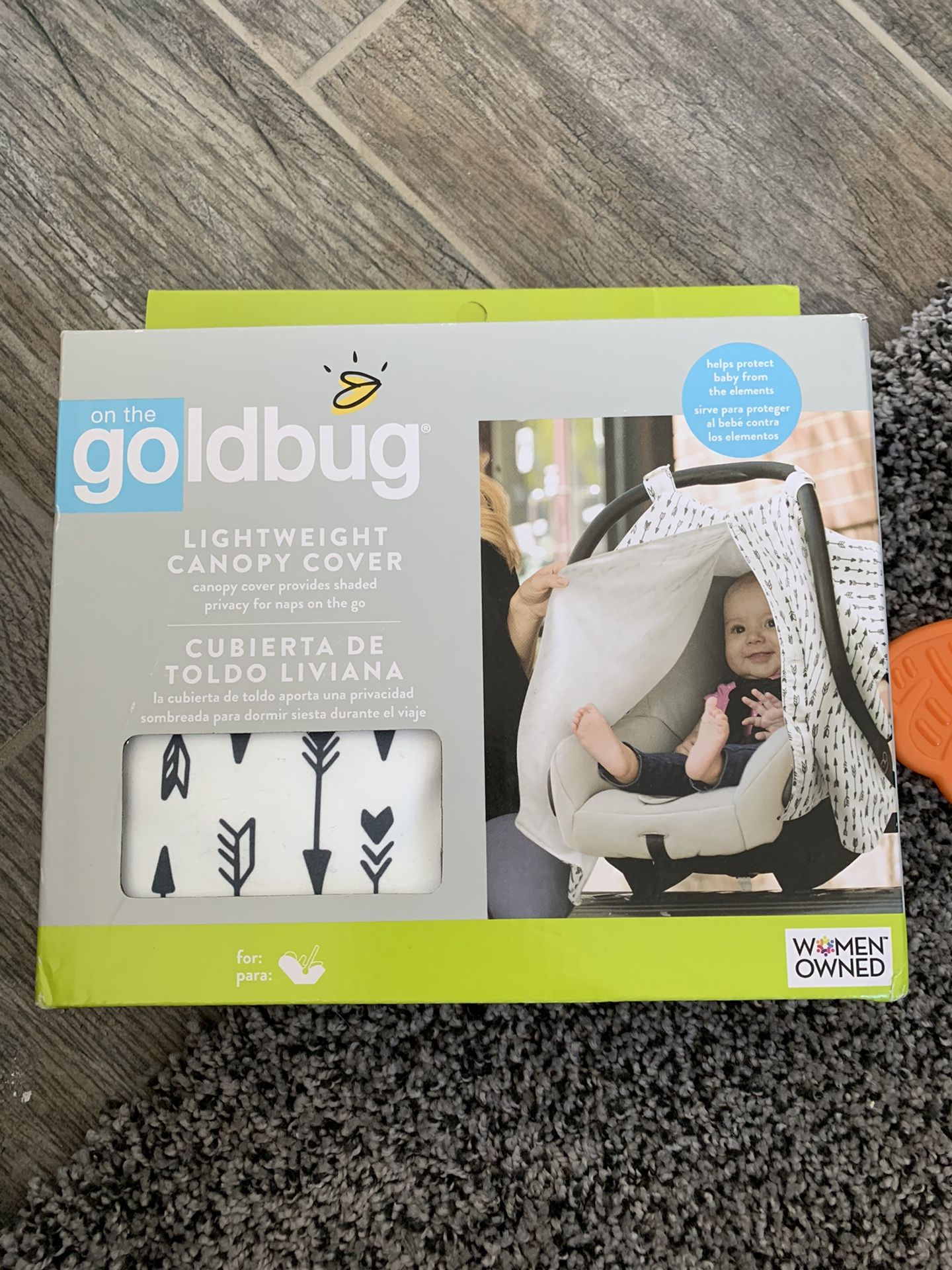 On the Goldbug Car seat cover