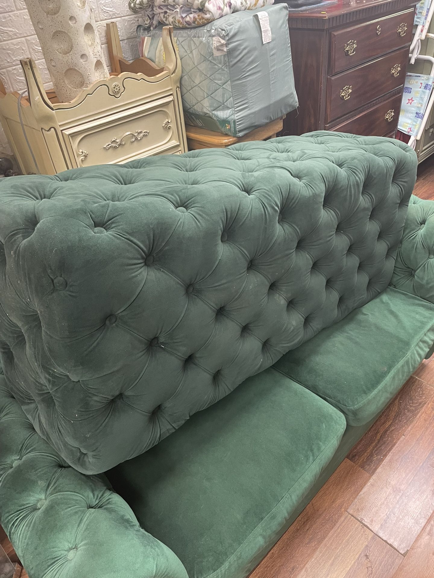 Green Sofa,couch Set