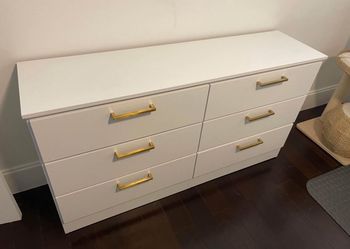 Modern Dresser – 6 Drawers – Matte or Glossy – FREE Delivery  