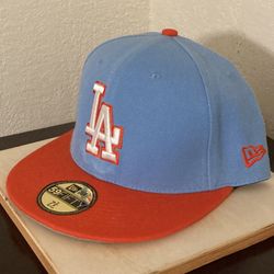 Los Angeles Dodgers fitted hat  Size 7 3/8