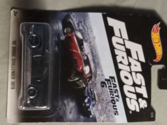 Fast and furious hotwheels F6