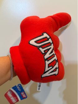 UNLV rebels Las Vegas fan hand brand new with tags