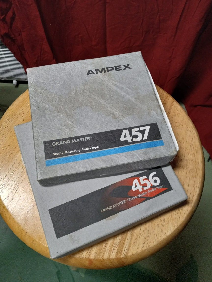 AMPEX456ampex 456 vesta williams master reel!!