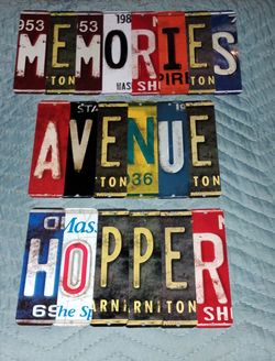 Custom License Plates. Anything You Want