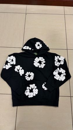 Denim Tears Cotton Wreath Hoodie Black