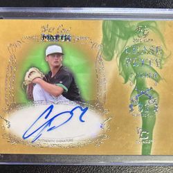 2024 Wild Card Matte Chase Petty Smoking Gun 1/1 Auto Gold