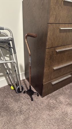 Quad Base Walking Cane