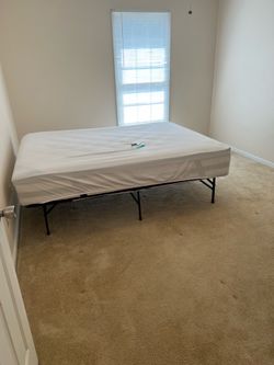 Bed and frame