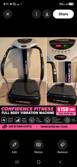 Confidence Fitness Full Body Vibration Machine