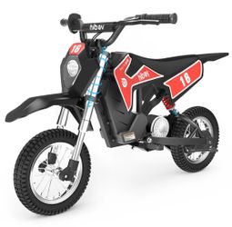 New Hiboy DK1 36V Electric Dirt Bike,300W Electric Motorcycle - Up to 15.5MPH & 13.7 Miles Long-Range,3-Speed Modes Motorcycle for Kids Ages 3-10 $250