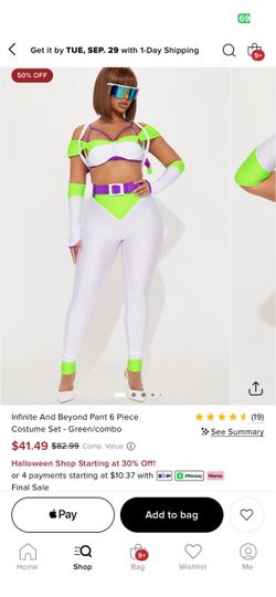 Infinite and beyond 6 piece costume set ! Size L/XL