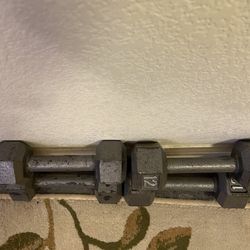 2 Sets Of Dumbbells 