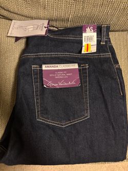 Gloria Vanderbilt Amanda Classic Fit Jeans, size 18