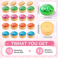Squishy 12Pcs Soft Gel Stress