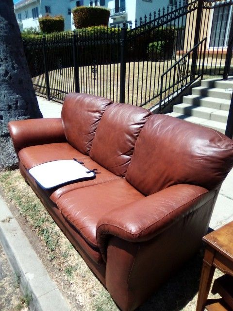 Leather Sofa