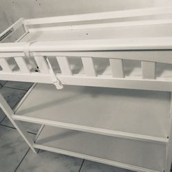White Ikea Baby/Toddler Changing Table