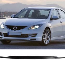 2009-2011 Mazda 6 DS Style Unpainted Black Front Bumper Lip PU Sedan