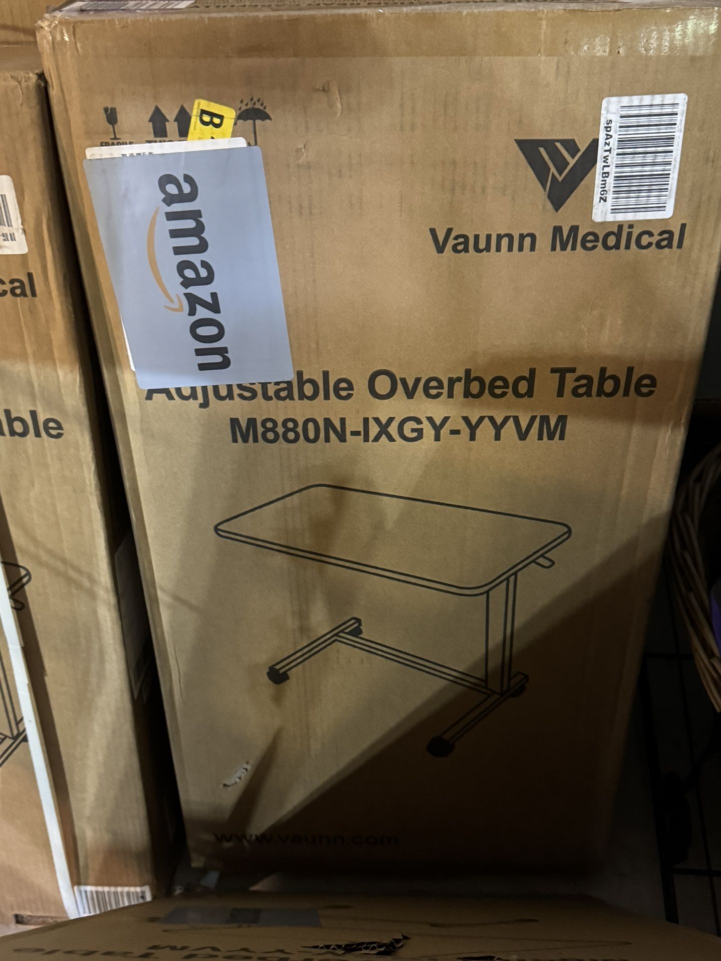NEW Over The Bed Adjustable Table