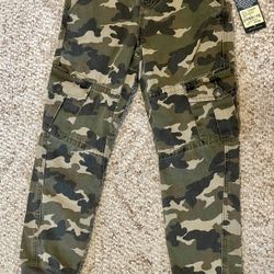 NEW Boys True Religion Camo Cargo Runner Pants