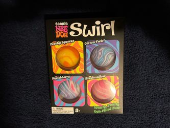 Teenie Nee Doh Swirl Squeeze Balls 4-Pack