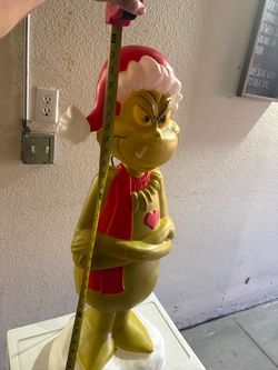 Large Grinch Christmas Figure Statue