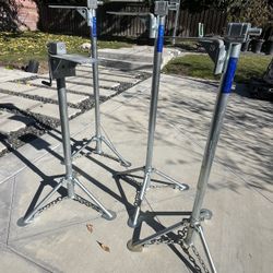 Rieco-Titan Heavy Duty Tripod Camper Jack - 4 Pack 