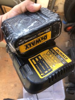 Charger and battery $80