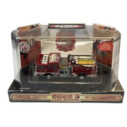 Code 3 Pierce Fire Engine Los Angeles City Fire Dept Die-Cast Collectible 2000