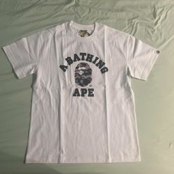 A Bathing Ape Grey Camo Tee