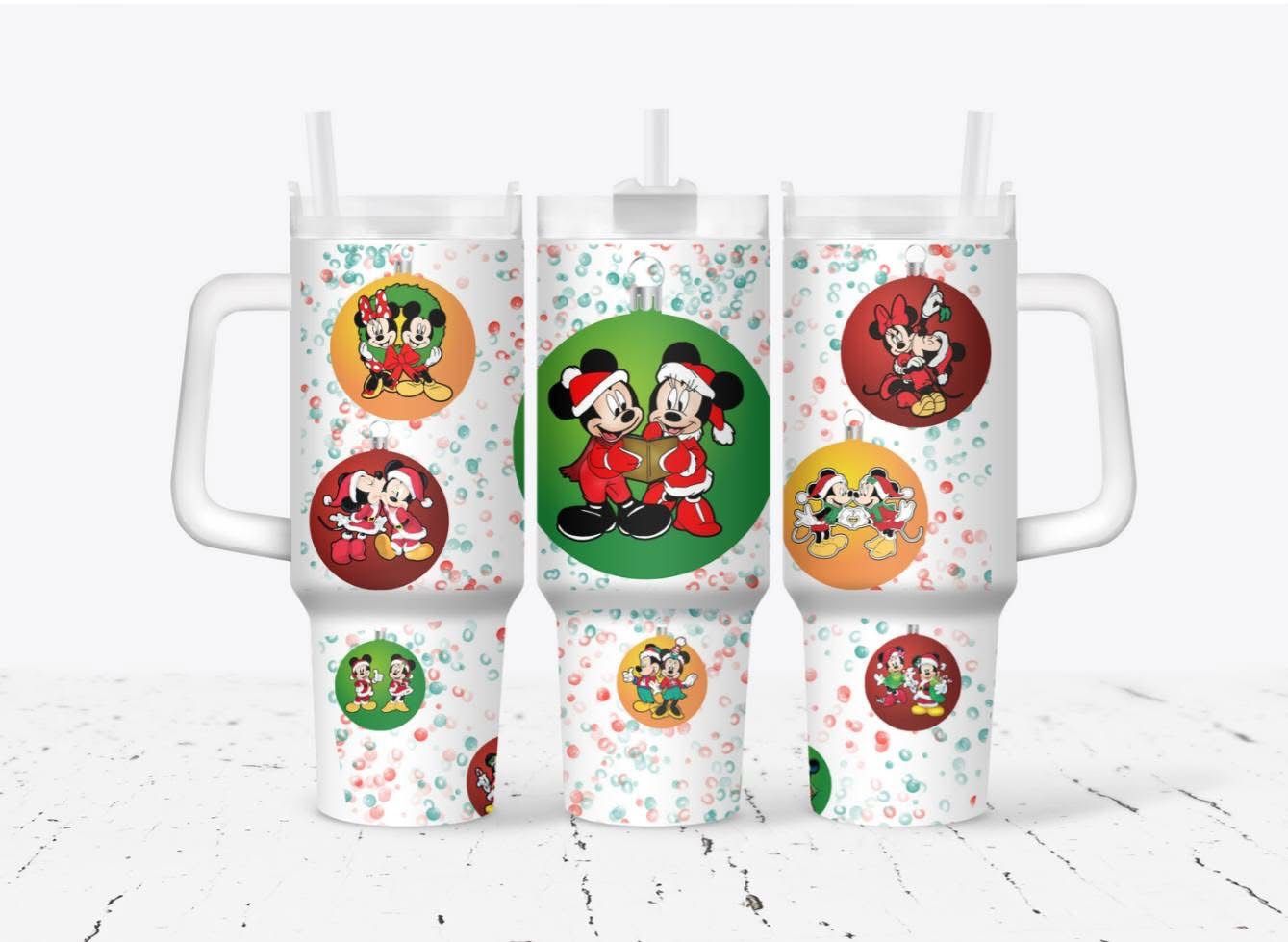 Mickey Mouse Christmas 40oz Tumbler
