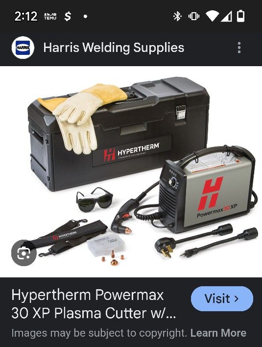 HyperTherm Powermax Xp30 Plasma Cutter