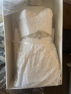David’s Bridal Wedding dress