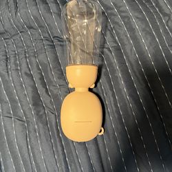 It’s for when you go walking with your dog