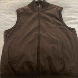Ralph Lauren XXL Black Vest 