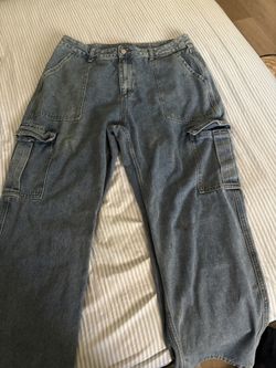 Cargo Light Blue Jeans