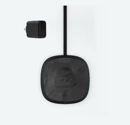 Nimble - Apollo 15W Wireless Charging Pad for iPhone 17–12, Samsung S24/S23, AirPods Pro & more, USB-C Cable Included - Gray