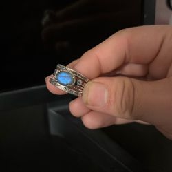 Ring Labradorite Crystal 