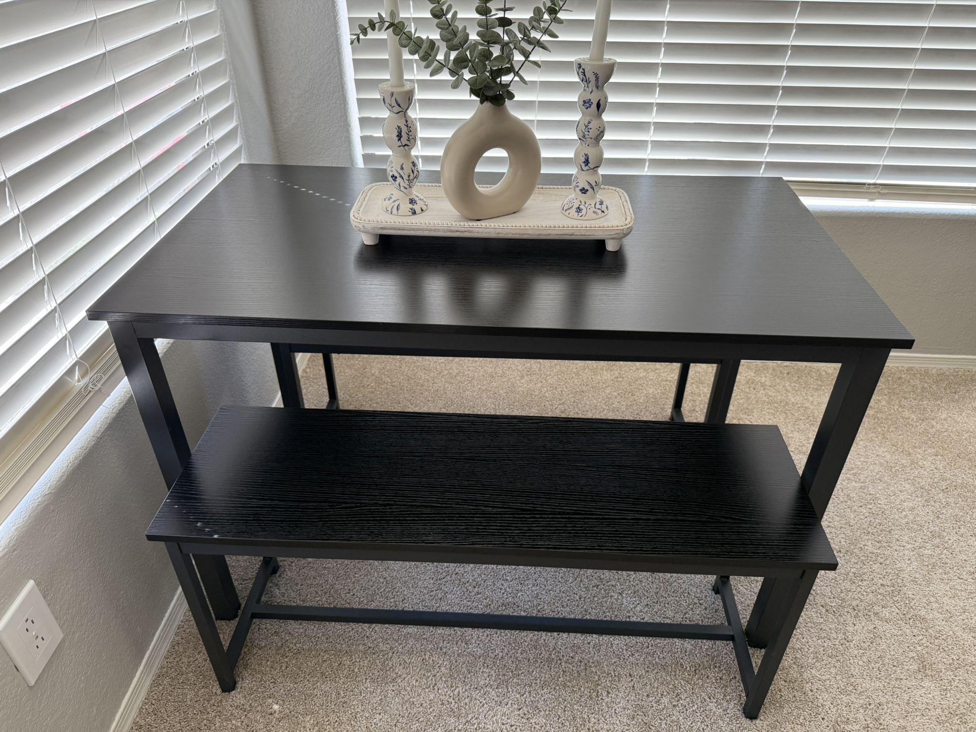 Small Kitchen Table And Bench Chairs