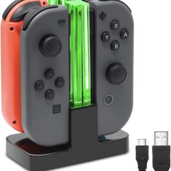 FastSnail Charging Dock Compatible with Nintendo Switch for Joy Con & OLED Model