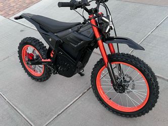 Electric Dirt Bike – 4500W/72V –  51 miles Top Speed
