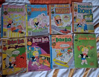 Richie Rich Vintage Harvey Comics Lot of 11